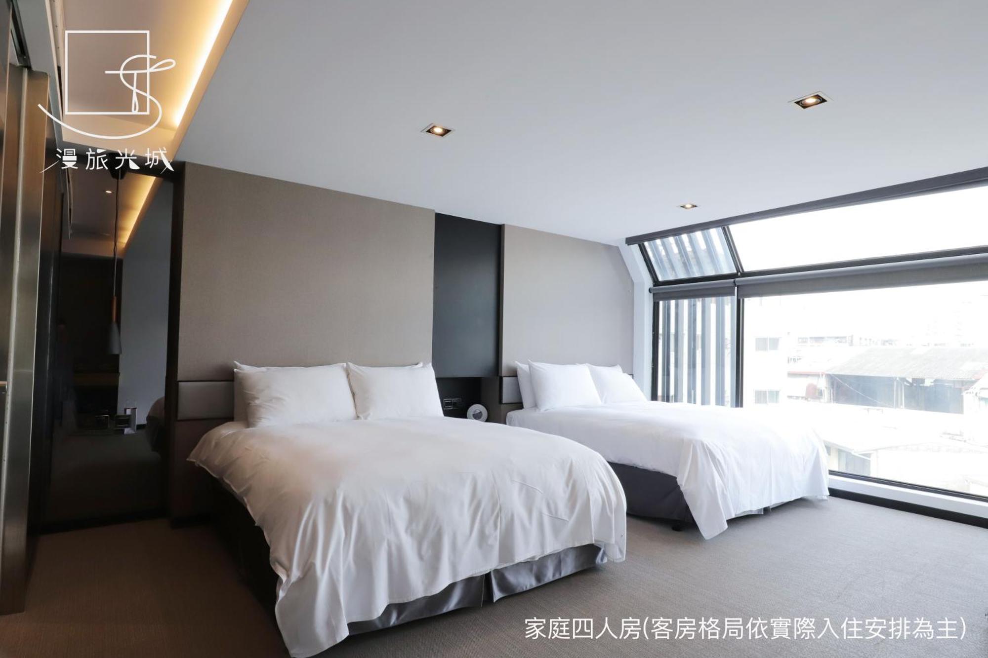 Slow Town Hotel-Glowing Taichung Rom bilde